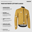 GripGrab PACR Lightweight Vedenpitävä pyöräilytakki Mustard Yellow