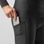 Pyöräilyhousut GribGrab PACR Thermal Bib Tights No Pad Black