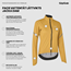 GripGrab PACR Lightweight Vedenpitävä Naisten pyöräilytakki Mustard Yellow