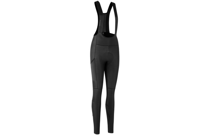 Cykelbyxor GribGrab PACR Thermal Bib Shorts W's Black