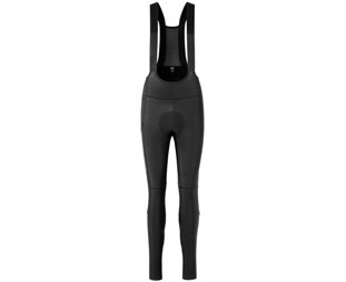 Gripgrab Långa Cykelbyxor W's PACR Thermal Bib Tights Black
