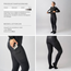 Pyöräilyhousut GripGrab W's PACR Thermal Bib Tights No Pad Black