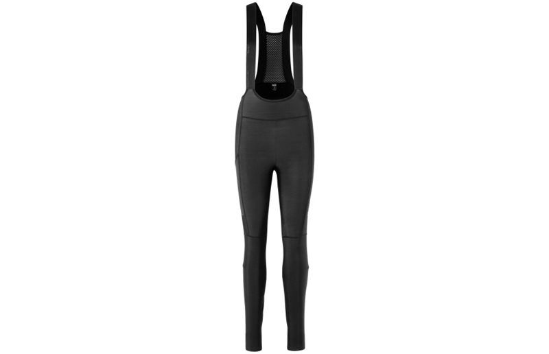 Pyöräilyhousut GripGrab W's PACR Thermal Bib Tights No Pad Black