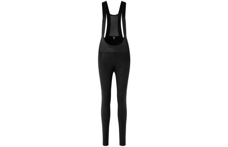 Pyöräilyhousut GribGrab PACR Water-Resistant Bib Tights W's Black