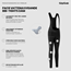 Gripgrab Långa Cykelbyxor Dam ThermaShell Water-Resistant Bib Tights Black