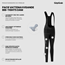 Pyöräilyhousut GribGrab PACR Water-Resistant Bib Tights W's Black