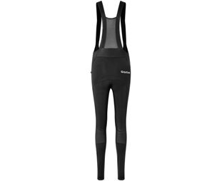 Gripgrab Långa Cykelbyxor W's PACR Water-Resistant Bib Tights No Pad Black