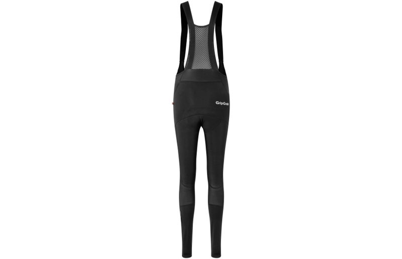 Pyöräilyhousut GribGrab PACR Water-Resistant Bib Tights No Pad W's Black