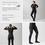 GripGrab W's PACR vattenavvisande bibtights utan padding Black