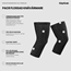 Polvilämmittimet GripGrab PACR Thermal Knee Warmers Black