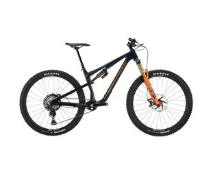 Täysjousto maastopyörä Nukeproof Reactor 290 Factory Carbon Kraken Blue