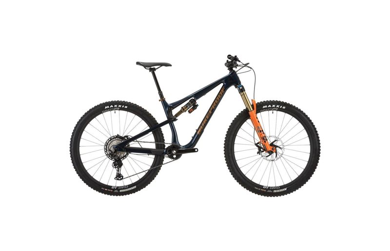 Täysjousto maastopyörä Nukeproof Reactor 290 Factory Carbon Kraken Blue