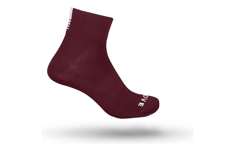 GripGrab Lightweight SL Short Kesäpyöräilysukat Dark Red