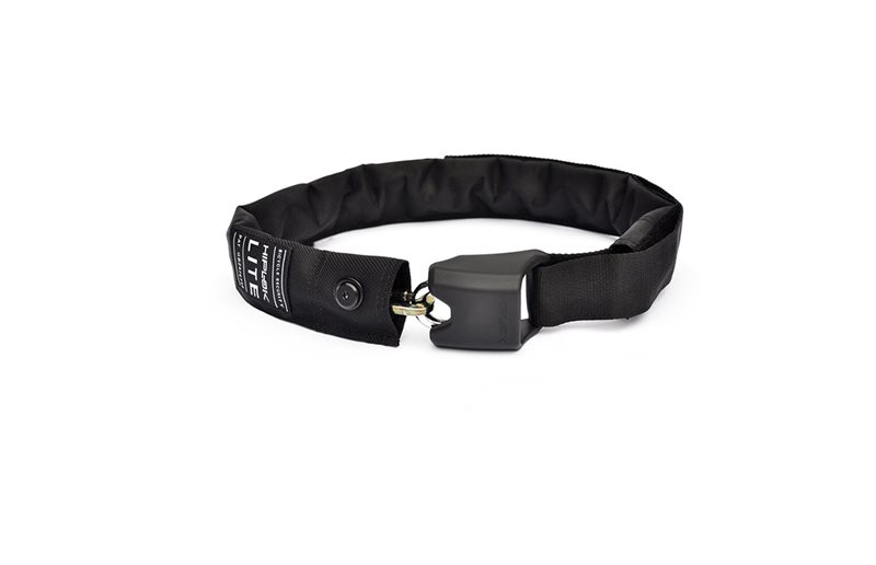 Hiplok Låsekæde Lite 75 cm x 6 mm Sort
