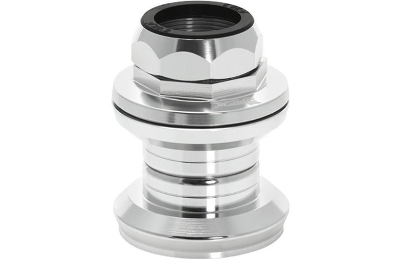 XLC Styrfittings HS-S03 EC30/22.2 EC30/27 (1") gängat sølv