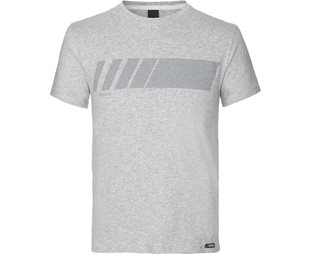 GripGrab Tröja Racing Stripe Short Sleeve Organic Grå