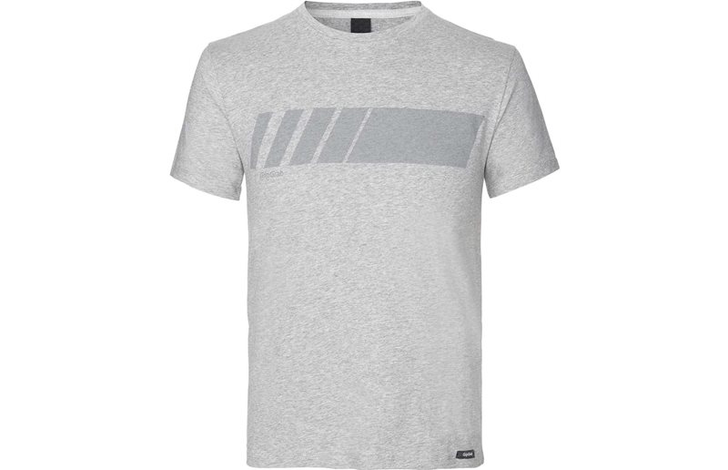 GripGrab Tröja Racing Stripe Short Sleeve Organic Grå