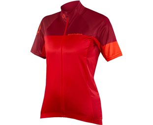 Endura Tröja Hyperon ll Jersey Shortarm Dam Röd