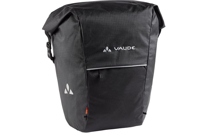 Vaude Pyöräilylaukku Road Master Roll-It Waxed musta 22L