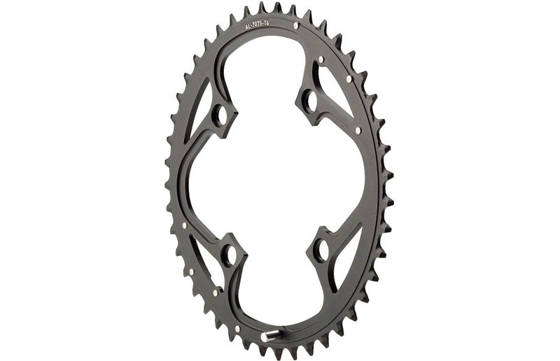 SRAM Drev Non-Series MTB aluminium 104 bcd 3 x 9 växlar 44T svart/rød