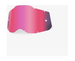 100% Vaihtolinssi Anti-fog Racecraft/Strata/Accuri Rosa