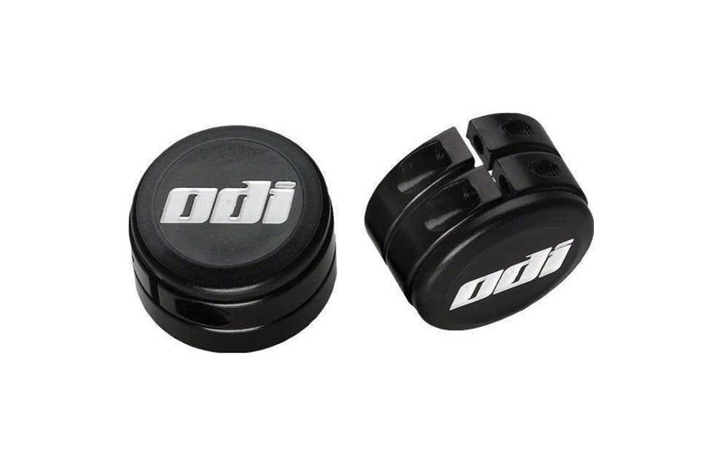 Gripin lukkorengas ODI Clamping Ring Lock Jaws w/Snap Caps Black