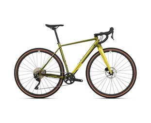 Gravel pyörä Superior X-ROAD Comp GR Gloss Olive/Lime Yellow