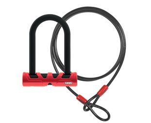 U-lukko ABUS Ultimate 420/150 140mm sis.Lukkovaijeri