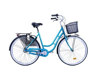 Naisten polkupyörä MADE Lilje Original 3-vaihteinen 28" laguunin Sininen