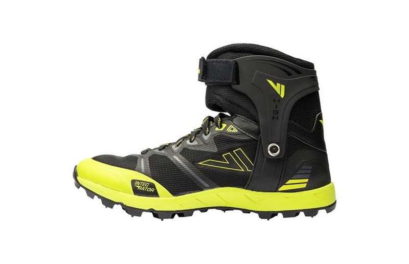 VJ Sko til orienteringsløb Integrator High 6 Unisex Black/Lime