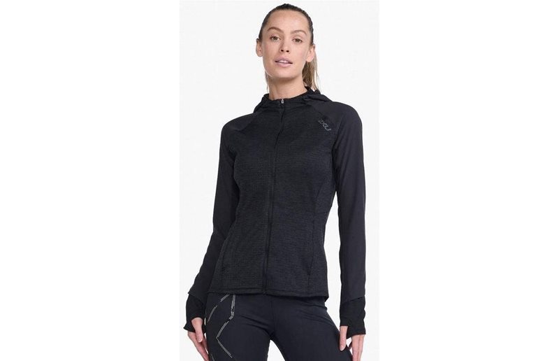 2XU Juoksupaita Ignition Shield Hood Mid Naisten Black/Black Reflective