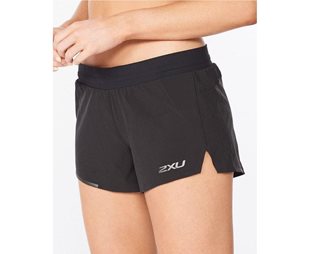 2XU Löparbyxor Light Speed 3-Inch Shorts Dam Black/Black Reflective