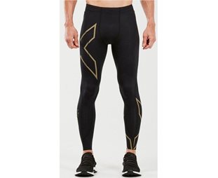 2XU Löparbyxor Light Speed Compression Tight Herr Black/Gold Reflective