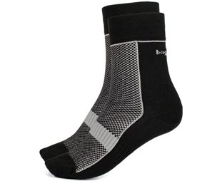 Bagheera Orienteringssokker Coolmax Socks 2-pack Unisex Black/Light Grey