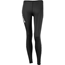 Bagheera Bukser til orienteringsløb Tights Long Zip II Dame Black