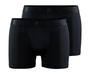 Craft Löparunderkläder & Underställ Core Dry Boxer 3-Inch 2-Pack Herr Black