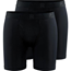 Craft Løbeundertøj & Undertøj Core Dry Boxer 6-Inch 2-Pack Herre Black