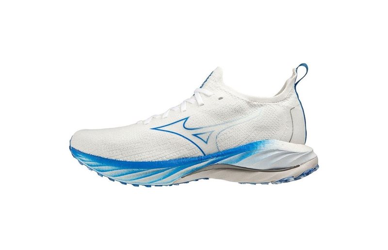Mizuno Löparskor Wave Neo Wind Herr Undyed White/Peace Blue