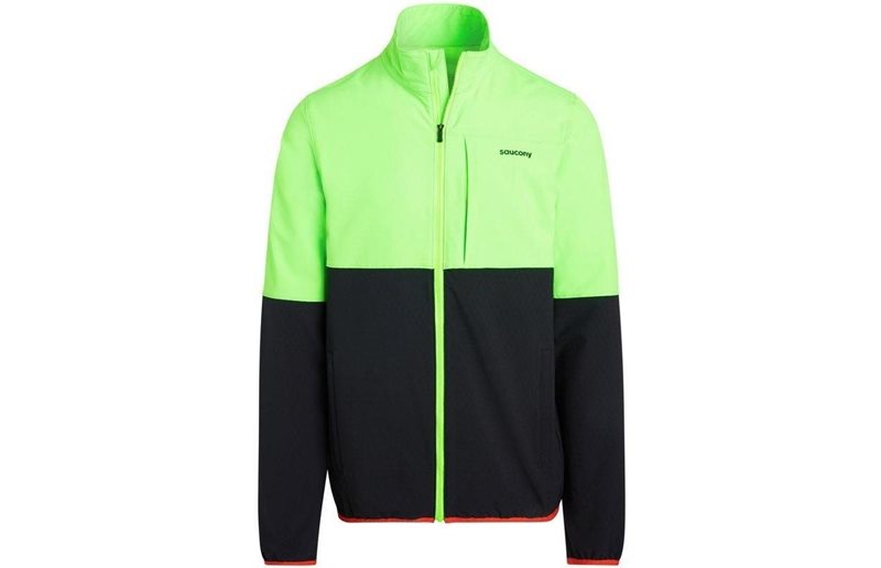 Saucony Löparjacka Bluster Jacket Herr Vizi Slime