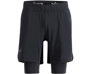 Swix Juoksuhousut Pace Hybrid Shorts Miehet Black