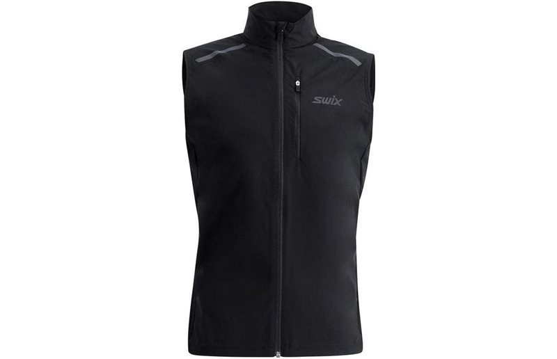 Swix Löparväst Pace Wind Vest Herr Black