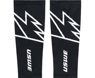 USWE Löparstrumpor Puls Trail Running Calf Unisex Black