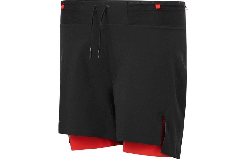 USWE Löparbyxor Puls Trail Running Combo Shorts Dam Black