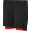 USWE Løbebukser Puls Trail Running Combo Shorts Dame Black