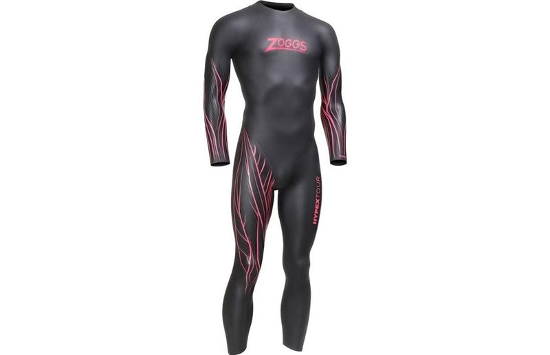 Zoggs Märkäpuku HYPEX tour FS Miehet Black/Red