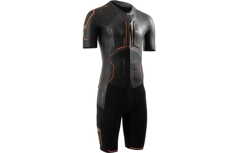 Zone3 Våtdräkt Evolution Swimrun Herr Black/Orange/Gunmetal