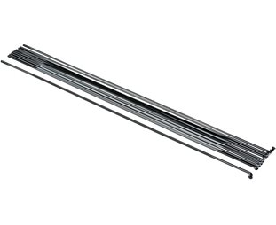 Bontrager Eker Grand Starda Bladed Bøjet Hoved 295 mm Sort 10-pak