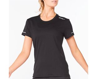 2XU Aero Tee dam Black/Silver