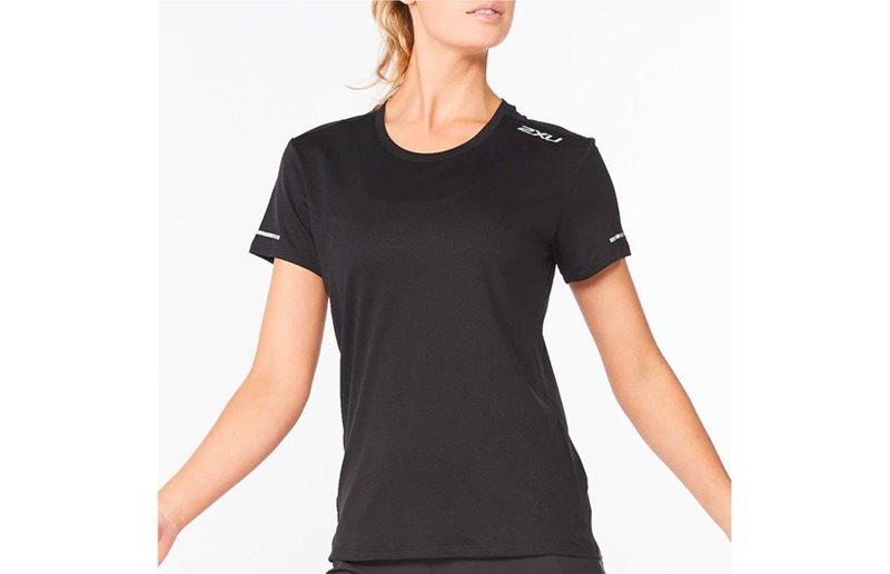 2XU Aero Tee dam Black/Silver