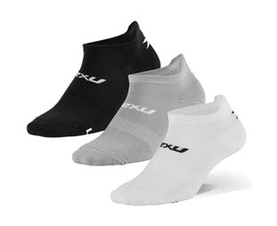 2XU Ankle Socks 3 Pack Three/Colour